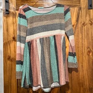 Striped Multicolor Women’s Top